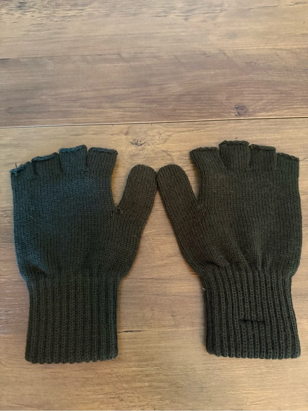 Pendleton Badlands Green Convertible Mittens with Multicolor Stripe Flip-Top